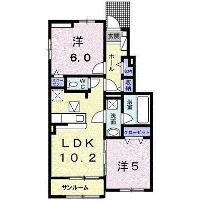 ジャンティ　Ｃ 103【管理NO：1-024498803-01030】 ★家具家電は申し込み後に搬入します 2026年08月下旬入居可能の外観画像
