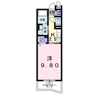 サンリット・フィオーレ 304【管理NO：1-014566401-03040】 ★家具家電は申し込み後に搬入します★の外観画像