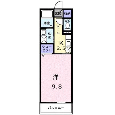 アフェリア・Ｅ 302【管理NO：1-013688001-03020】 ★家具家電は申し込み後に搬入します★ ★2026年09月中旬入居可能★の外観画像