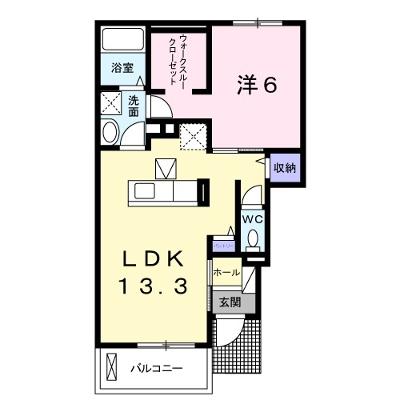 フローラ　Ⅱ 104【管理NO：1-021120801-01040】 ★家具家電は申し込み後に搬入します 2026年08月上旬入居可能の外観画像