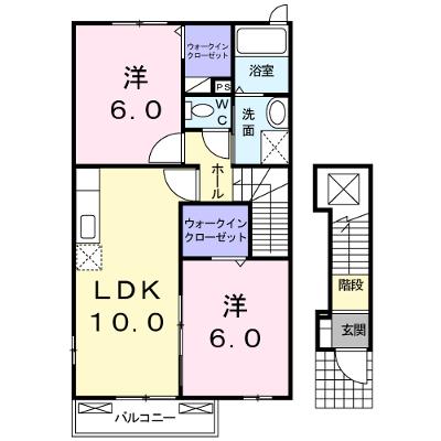 ウエストアベニューＣ 202【管理NO：1-015327503-02020】 ★家具家電は申し込み後に搬入します 2026年08月下旬入居可能の外観画像