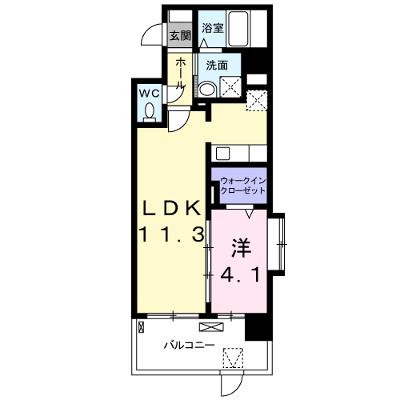 ラ・アヴェニール 101【管理NO：1-016618901-01010】 ★家具家電は申し込み後に搬入しますの外観画像