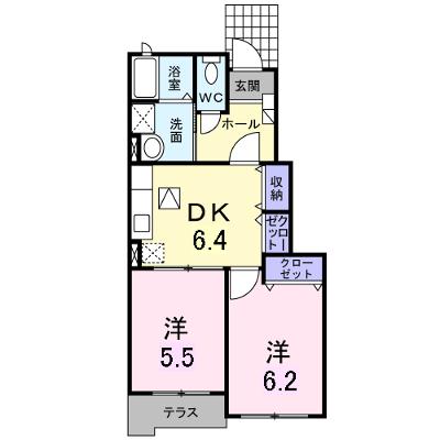 ベル・コリーヌⅠ 102【管理NO：1-015417301-01020】 ★家具家電は申し込み後に搬入します 2026年08月中旬入居可能の外観画像