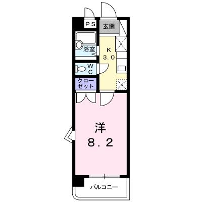 プレミールカネキ 407【管理NO：1-007530501-04060】 ★家具家電は申し込み後に搬入します★の外観画像