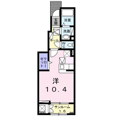アルドールアーキ 102【管理NO：1-024667901-01020】 ★家具家電は申し込み後に搬入します★の外観画像