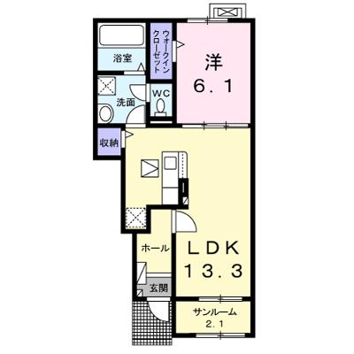 アッファシナンテ　カーサ 103【管理NO：1-027509601-01030】 ★家具家電は申し込み後に搬入します★の外観画像