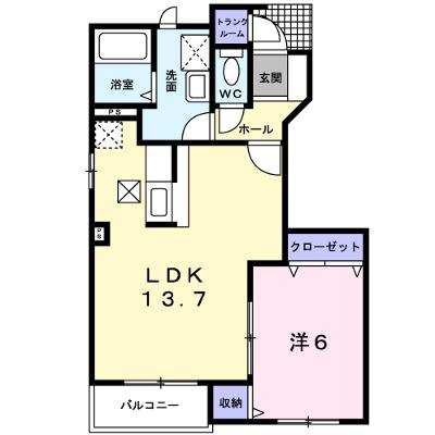 エスカパード 102【管理NO：1-013779003-01020】 ★家具家電は申し込み後に搬入します 2026年08月下旬入居可能の外観画像