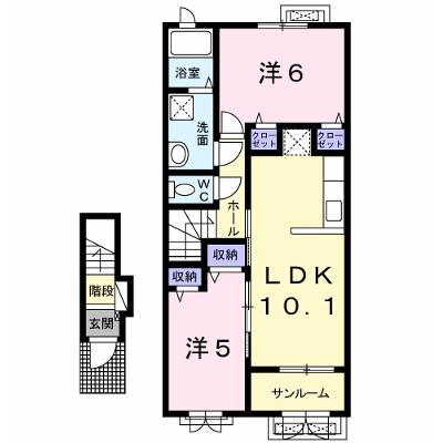 Ｃｏｓｔａ　Ｍｅｓａ　Ⅰ 203【管理NO：1-022501501-02030】 ★家具家電は申し込み後に搬入します★ ★2026年10月上旬入居可能★の外観画像
