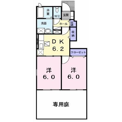 ビッグ　シャトーＤ 103【管理NO：1-016157702-01030】 ★家具家電は申し込み後に搬入します★ ★2026年08月中旬入居可能★の外観画像