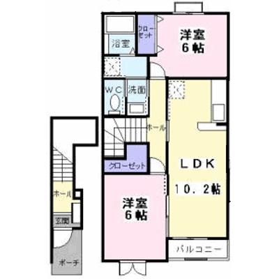 セレーノ　Ｃ 203【管理NO：1-013371603-02030】 ★家具家電は申し込み後に搬入します★の外観画像