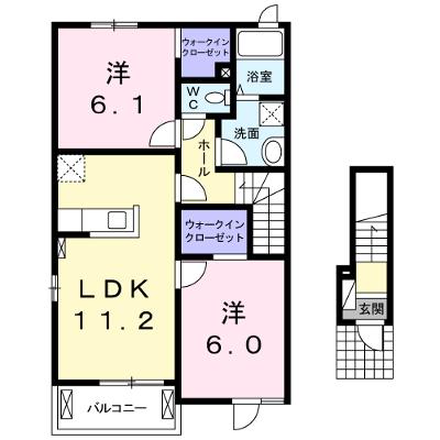 セントレア　ハイツ 201【管理NO：1-019185701-02010】 ★家具家電は申し込み後に搬入します★ ★2026年09月中旬入居可能★の外観画像