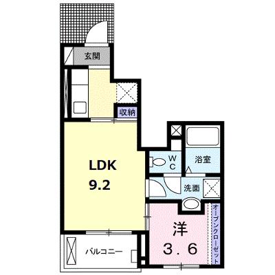 アリエッタ 104【管理NO：1-023767101-01040】 ★家具家電は申し込み後に搬入します★の外観画像