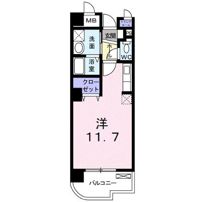 高染Ⅸ館 206【管理NO：1-013620501-02060】 ★家具家電は申し込み後に搬入します 2026年08月下旬入居可能の外観画像