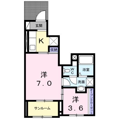 エアリー　フォーリスト 102【管理NO：1-021266401-01020】 ★家具家電は申し込み後に搬入します 2026年08月下旬入居可能の外観画像