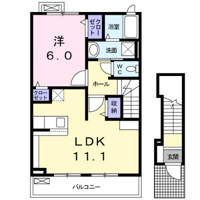 サン・ミケーレ 202【管理NO：1-020919101-02020】 ★家具家電は申し込み後に搬入します 2026年08月下旬入居可能の外観画像