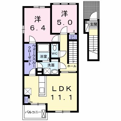 グレイスⅠ 202【管理NO：1-019289601-02020】 ★家具家電は申し込み後に搬入します 2026年08月下旬入居可能の外観画像