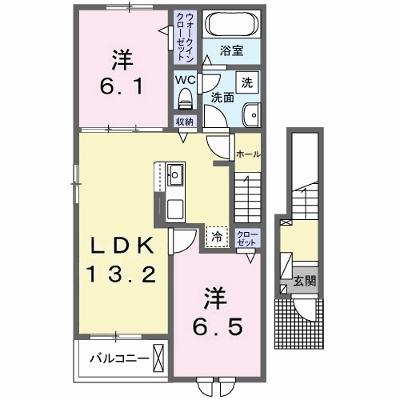 ラ　メゾン豊城Ａ 201【管理NO：1-027667201-02010】 ★家具家電は申し込み後に搬入します★の外観画像