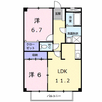 ノースタウンＢ 102【管理NO：1-005067201-01020】 ★家具家電は申し込み後に搬入します★の外観画像