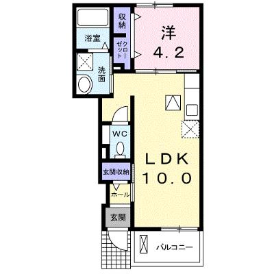 エトワールＢ 103【管理NO：1-022749002-01030】 ★家具家電は申し込み後に搬入します 2026年08月下旬入居可能の外観画像