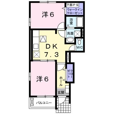 パティオ・スカイ　Ⅵ 101【管理NO：1-015224402-01010】 ★家具家電は申し込み後に搬入します★ ★2026年08月下旬入居可能★の外観画像