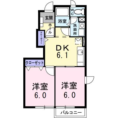 ヒルズⅣ 101【管理NO：1-011233601-01010】 ★家具家電は申し込み後に搬入します★の外観画像