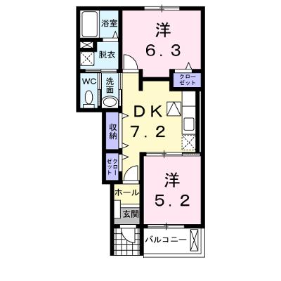 モルティⅧ 102【管理NO：1-015564902-01020】 ★家具家電は申し込み後に搬入します★ ★2026年08月上旬入居可能★の外観画像