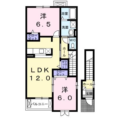 ル・レーブ　Ａ 203【管理NO：1-013244201-02030】 ★家具家電は申し込み後に搬入します 2026年08月中旬入居可能の外観画像