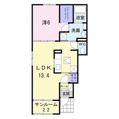 エーヴィヒ・ヴォール　Ｄ 101【管理NO：1-024090302-01010】 ★家具家電は申し込み後に搬入します 2026年07月下旬入居可能の外観画像