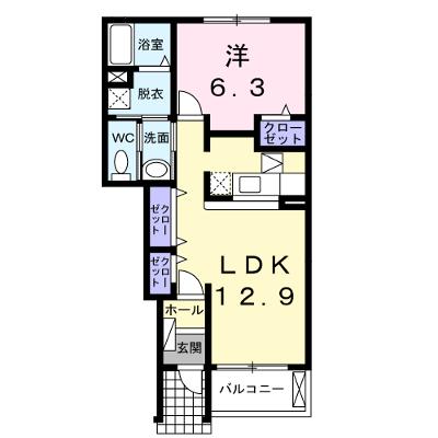 ブライト・ヒルサイドⅣ 102【管理NO：1-014094002-01020】 ★家具家電は申し込み後に搬入します 2026年08月下旬入居可能の外観画像