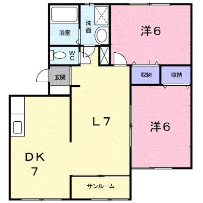 ぷちとまとＤ 101【管理NO：1-004343605-01010】 ★家具家電は申し込み後に搬入します 2026年08月下旬入居可能の外観画像