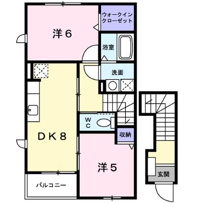 ｆｒｉｅｄｅ・泉台（フリーデ 203【管理NO：1-014890401-02030】 ★家具家電は申し込み後に搬入します 2026年08月下旬入居可能の外観画像