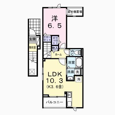 花水木 203【管理NO：1-028422801-02030】 ★家具家電は申し込み後に搬入します 2026年08月中旬入居可能の外観画像