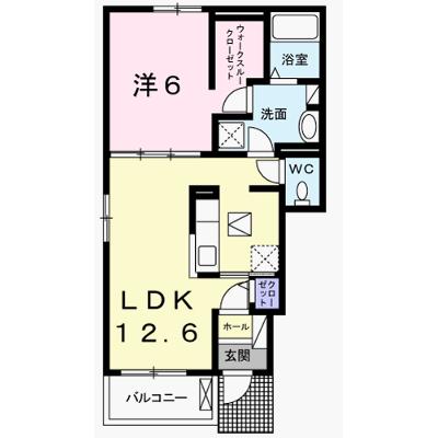 アンソレイエ 101【管理NO：1-021779801-01010】 ★家具家電は申し込み後に搬入します 2026年08月下旬入居可能の外観画像