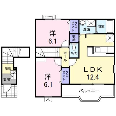 アルカン　シェル　Ａ 203【管理NO：1-012793001-02030】 ★家具家電は申し込み後に搬入します 2026年08月上旬入居可能の外観画像