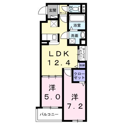 Ｌｅｓ　ａｉｌｅｓ‐レゼル‐ 202【管理NO：1-027247901-02020】 ★家具家電は申し込み後に搬入します★ ★2026年08月下旬入居可能★の外観画像