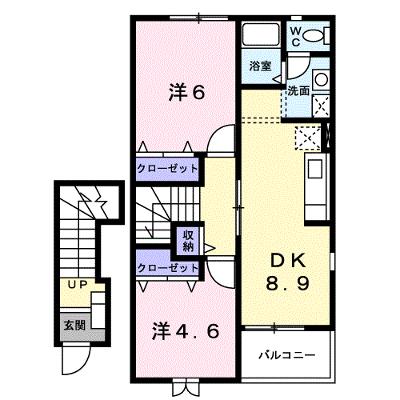 ホワイト・ウェル 203【管理NO：1-011519001-02030】 ★家具家電は申し込み後に搬入します 2026年08月下旬入居可能の外観画像