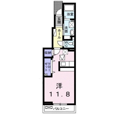 ブロッサム 103【管理NO：1-025161801-01030】 ★家具家電は申し込み後に搬入します★ ★2026年08月下旬入居可能★の外観画像