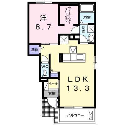 リオコリーナ 105【管理NO：1-019138301-01040】 ★家具家電は申し込み後に搬入します★ ★2026年08月下旬入居可能★の外観画像