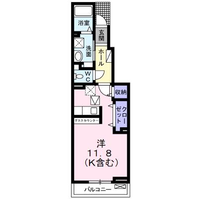 カーサ　ポポラーレ 103【管理NO：1-022769401-01030】 ★家具家電は申し込み後に搬入します 2026年08月上旬入居可能の外観画像
