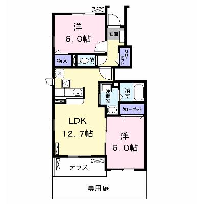 ツールマレーⅠ 103【管理NO：1-015023501-01030】 ★家具家電は申し込み後に搬入します 2026年08月下旬入居可能の外観画像