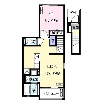 ブリッサ港西Ⅱ 201【管理NO：1-020444702-02010】 ★家具家電は申し込み後に搬入します 2026年08月下旬入居可能の外観画像