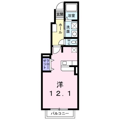 アパエスタ 102【管理NO：1-014896501-01020】 ★家具家電は申し込み後に搬入しますの外観画像