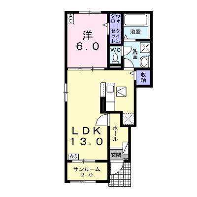 ブルー　バレーⅡ 101【管理NO：1-026751301-01010】 ★家具家電は申し込み後に搬入します★の外観画像