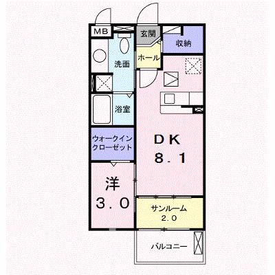 ボヤージュ 101【管理NO：1-017320701-01010】 ★家具家電は申し込み後に搬入します★の外観画像