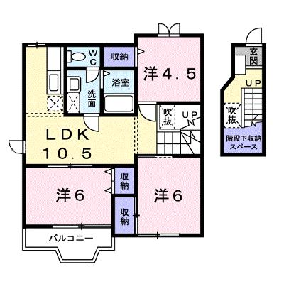 ヴィラヴァルト 203【管理NO：1-007998401-02030】 ★家具家電は申し込み後に搬入します 2026年09月上旬入居可能の外観画像