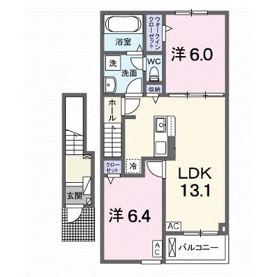 ＨａＬｕ（ハル） 203【管理NO：1-027561801-02030】 ★家具家電は申し込み後に搬入します★の外観画像