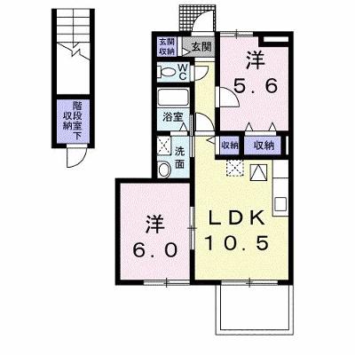 エストカルティエＳＨＩＭＡ 102【管理NO：1-010588901-01020】 ★家具家電は申し込み後に搬入します 2026年08月上旬入居可能の外観画像