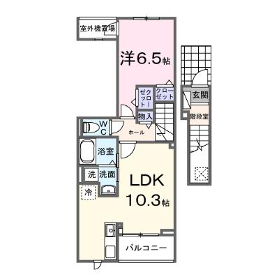 ネーベン　パーク　７１８２ 202【管理NO：1-028447201-02020】 ★家具家電は申し込み後に搬入します★ ★2026年10月上旬入居可能★の外観画像