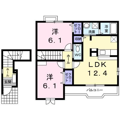 エクセランＢ 201【管理NO：1-012931402-02010】 ★家具家電は申し込み後に搬入します 2026年08月下旬入居可能の外観画像
