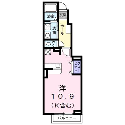 クレア　フォー　シーズンズＣ 103【管理NO：1-014096203-01030】 ★家具家電は申し込み後に搬入します★ ★2026年08月中旬入居可能★の外観画像
